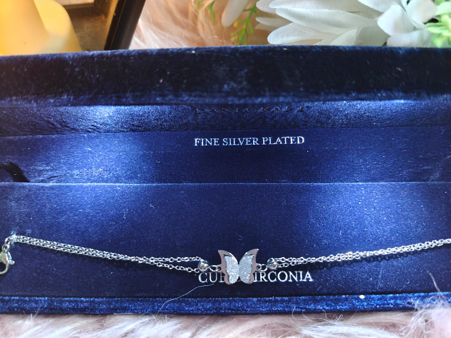Elegant Butterfly  Silver- Bracelet