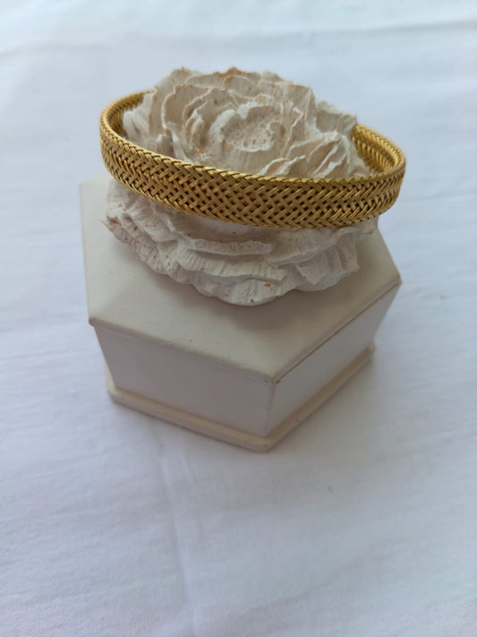 Luxury Woven Stainless Steel Bracelet – Premium Elegant Design