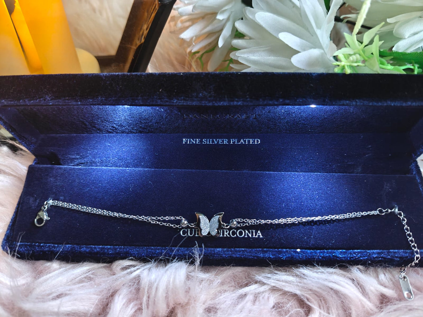 Elegant Butterfly  Silver- Bracelet