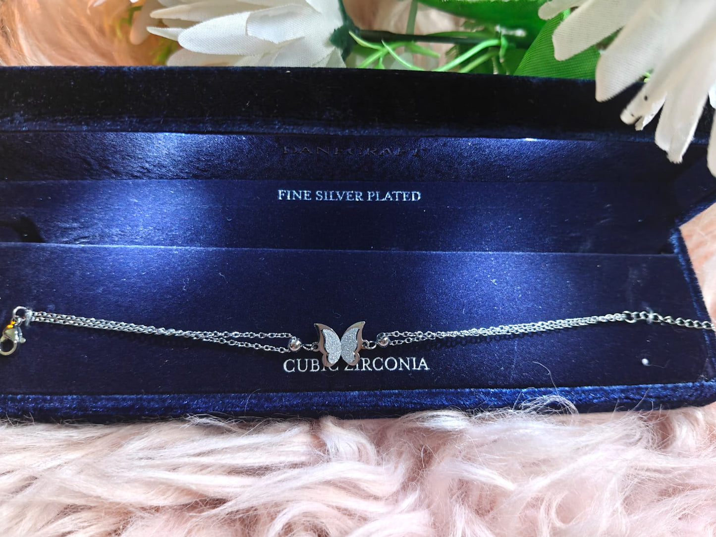 Elegant Butterfly  Silver- Bracelet