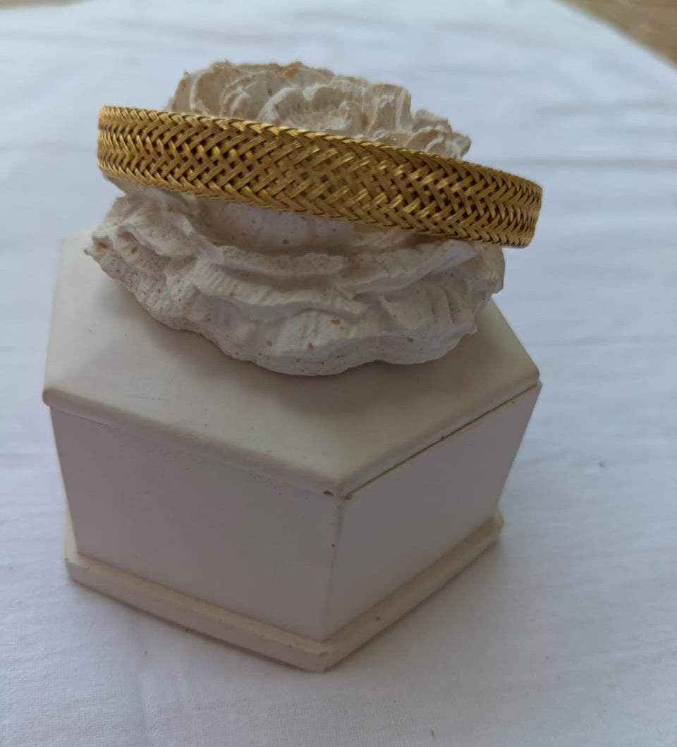Luxury Woven Stainless Steel Bracelet – Premium Elegant Design