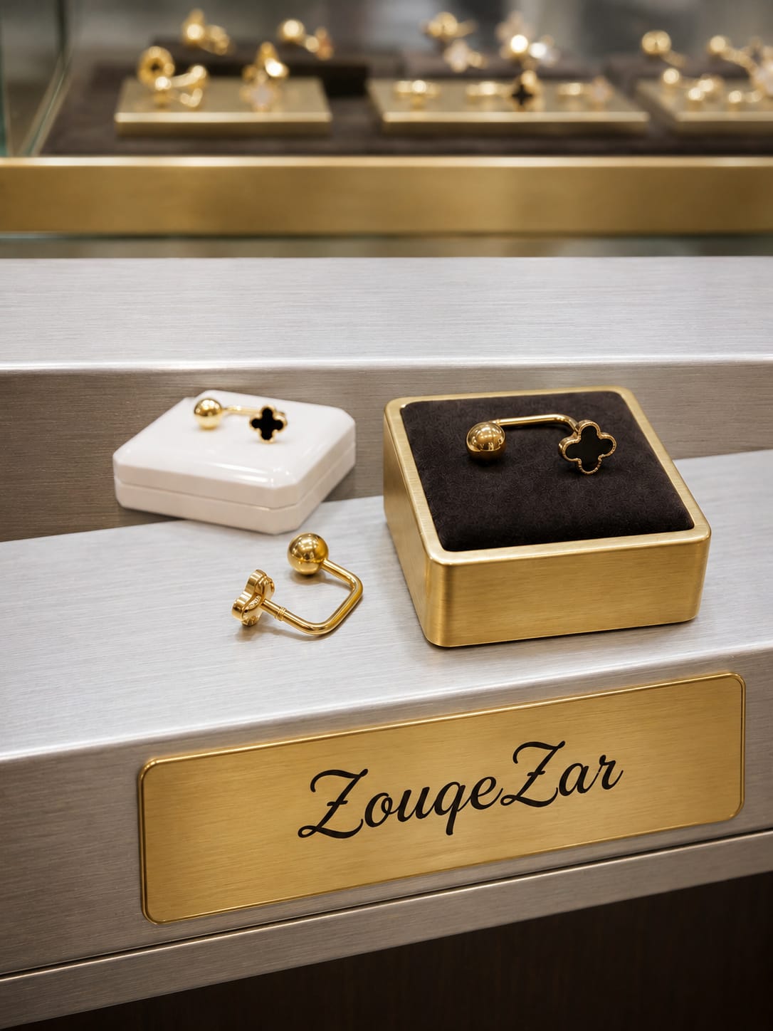 Black Clover Reversible Studs